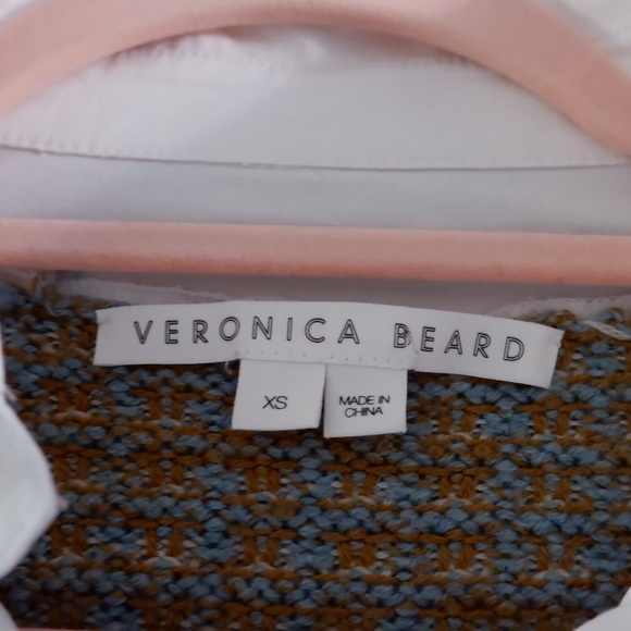 SOLD- VERONICA BEARD SERWA MIXED MEDIA VEST - Picture 8 of 12